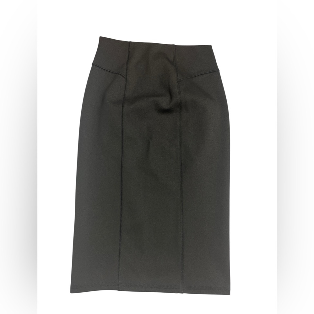 Zara Black Pencil Skirt Knee-Length Workwear